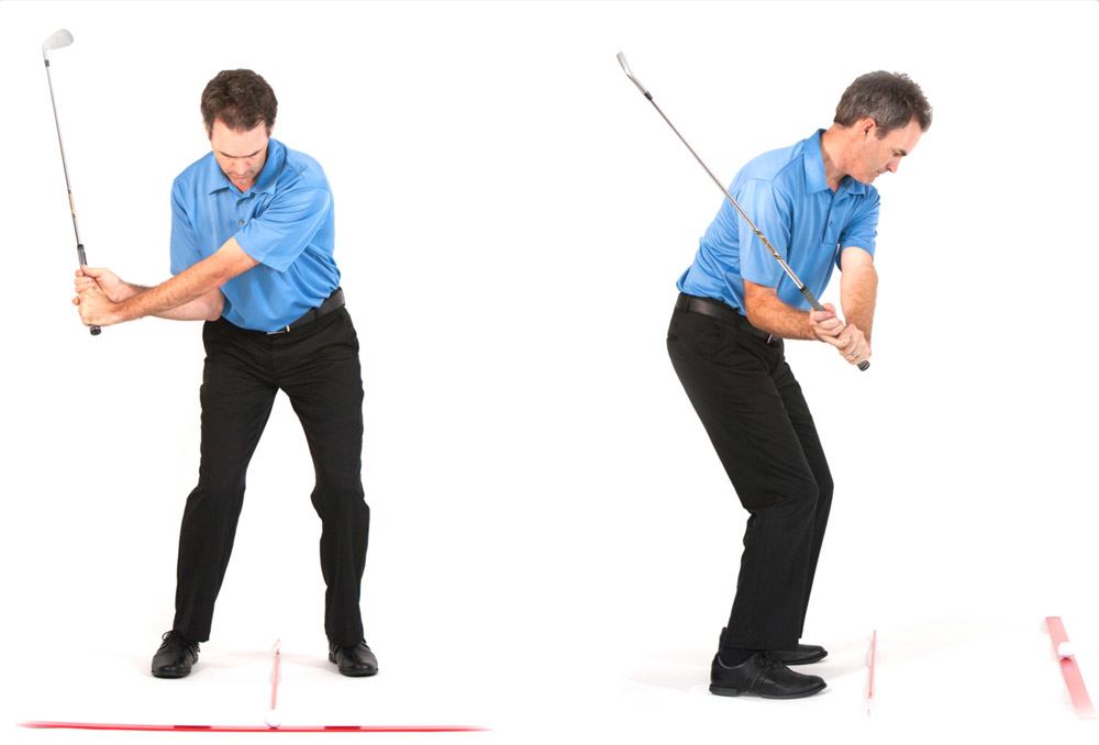 Slow Motion Golf Swing Drill