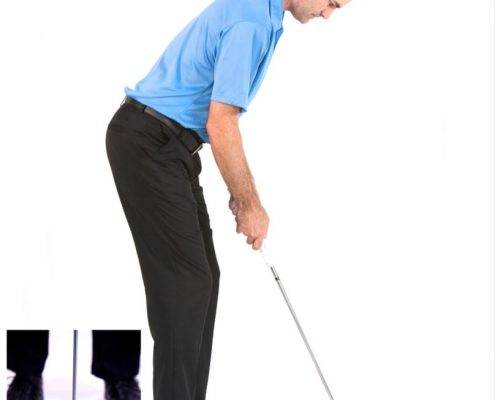 putting stance and stroke