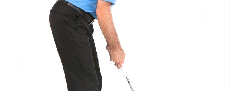 golf putting routine and alignment